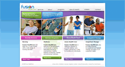 Desktop Screenshot of fusioncare.net